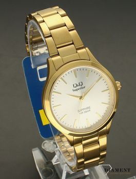 Zegarek damski klasyczny na bransolecie 'Szafirowe złoto' S279-001 (2).jpg