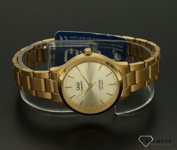Zegarek damski klasyczny na bransolecie 'Szafirowe złoto' S279-010.Zegarki damskie są dla kobiet biżuterią ale również praktycznym dodatkiem. Wysokiej jakości zegarek damski koloru naturalnego złota to Propozycja od Sklepu  (5).jpg