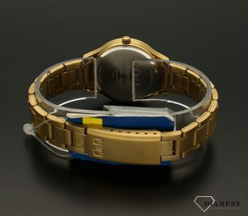 Zegarek damski klasyczny na bransolecie 'Szafirowe złoto' S279-010.Zegarki damskie są dla kobiet biżuterią ale również praktycznym dodatkiem. Wysokiej jakości zegarek damski koloru naturalnego złota to Propozycja od Sklepu .jpg