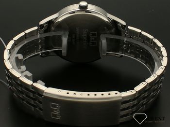 Zegarek męski Szafirowe szkło na bransolecie QQ S280-214. Męski zegarek na bransolecie. Zegarek męski QQ z szafirowym szkłem. Zegarek męski z wysoką wodoszczelnością. Męski zegarek na bransolecie idealny na prezent (4).jpg