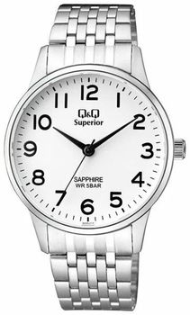 Zegarek męski Szafirowe szkło na bransolecie QQ S280-214.jpg