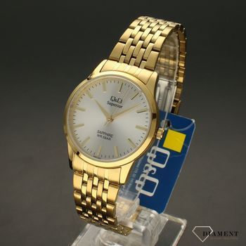 Zegarek damski na złotej bransolecie z czytelną tarczą S281-001⌚ Zegarki damskie z bransoletą✓ Wymarzony prezent  (2).jpg