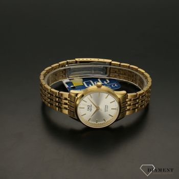 Zegarek damski na złotej bransolecie z czytelną tarczą S281-001⌚ Zegarki damskie z bransoletą✓ Wymarzony prezent  (3).jpg