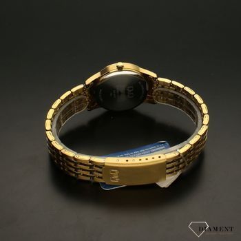 Zegarek damski na złotej bransolecie z czytelną tarczą S281-001⌚ Zegarki damskie z bransoletą✓ Wymarzony prezent  (4).jpg