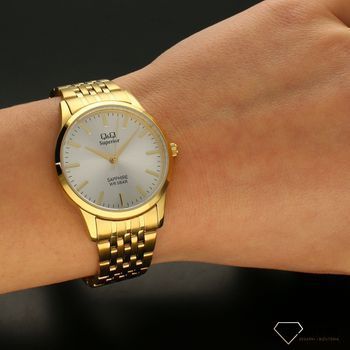 Zegarek damski na złotej bransolecie z czytelną tarczą S281-001⌚ Zegarki damskie z bransoletą✓ Wymarzony prezent  (5).jpg