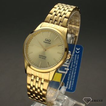 Zegarek damski na złotej bransolecie z czytelną tarczą S281-010⌚ Zegarki damskie z bransoletą✓ Wymarzony prezent  (2).jpg