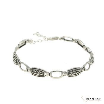 Bransoletki srebrne damskie   ✓Bransoletki blaszki listki ✓ Srebrne bransoletki w sklepie zegarki-diament.pl✓ Autoryzowany sklep✓ Gwarancja najniższej ceny.jpg