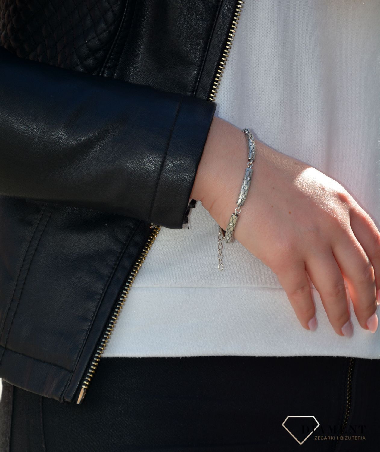 Bransoletka srebrna  ✓Srebrne Bransoletki Damskie w Sklepie z Biżuterią zegarki-diament.pl✓Piękne i Eleganckie Bransoletki dla Kobiet✓Prawdziwe Srebro✓Darmowa wysyłka✓.jpg