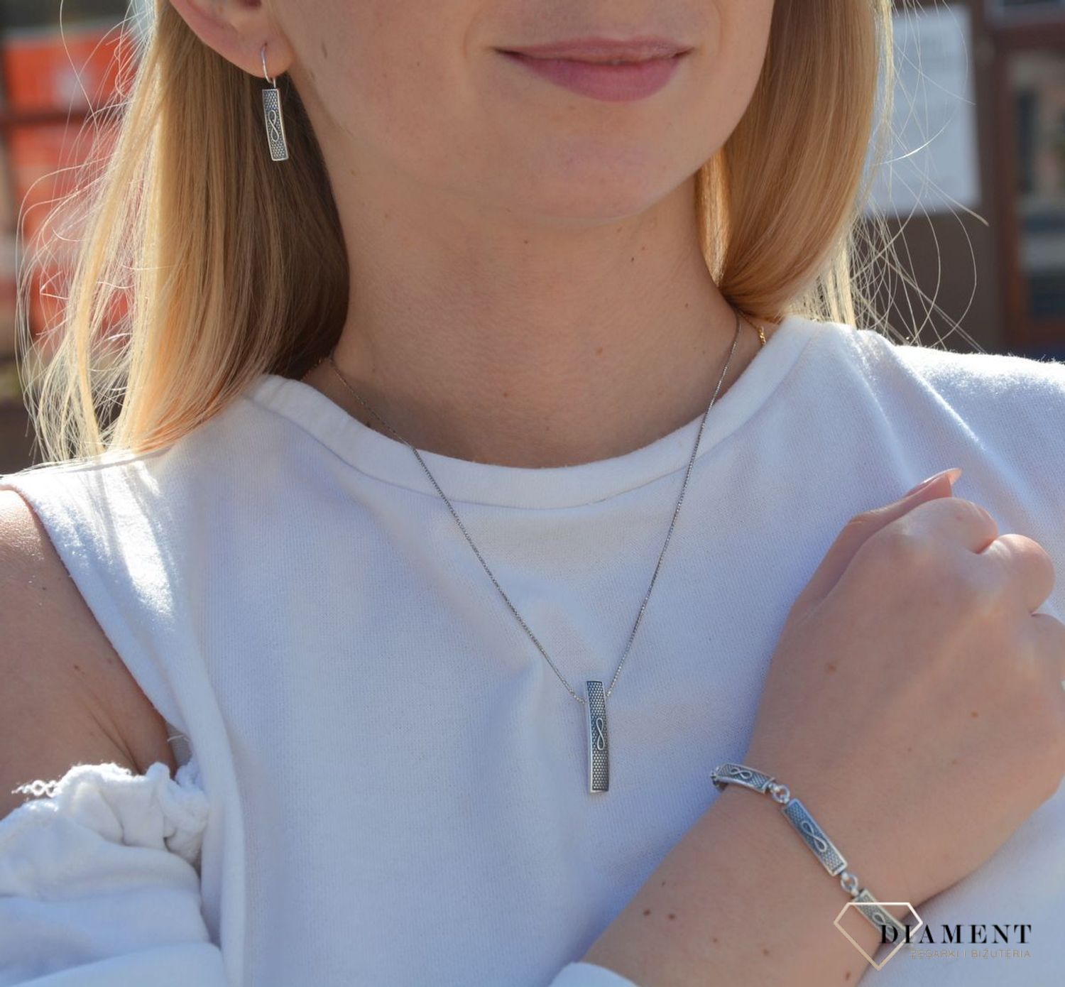 Bransoletka srebrna damska   ✓Bransoletka nieskończoność ✓ Srebrne bransoletki w sklepie zegarki-diament.pl✓ Autoryzowany sklep✓ Gwarancja najniższej ceny.jpg