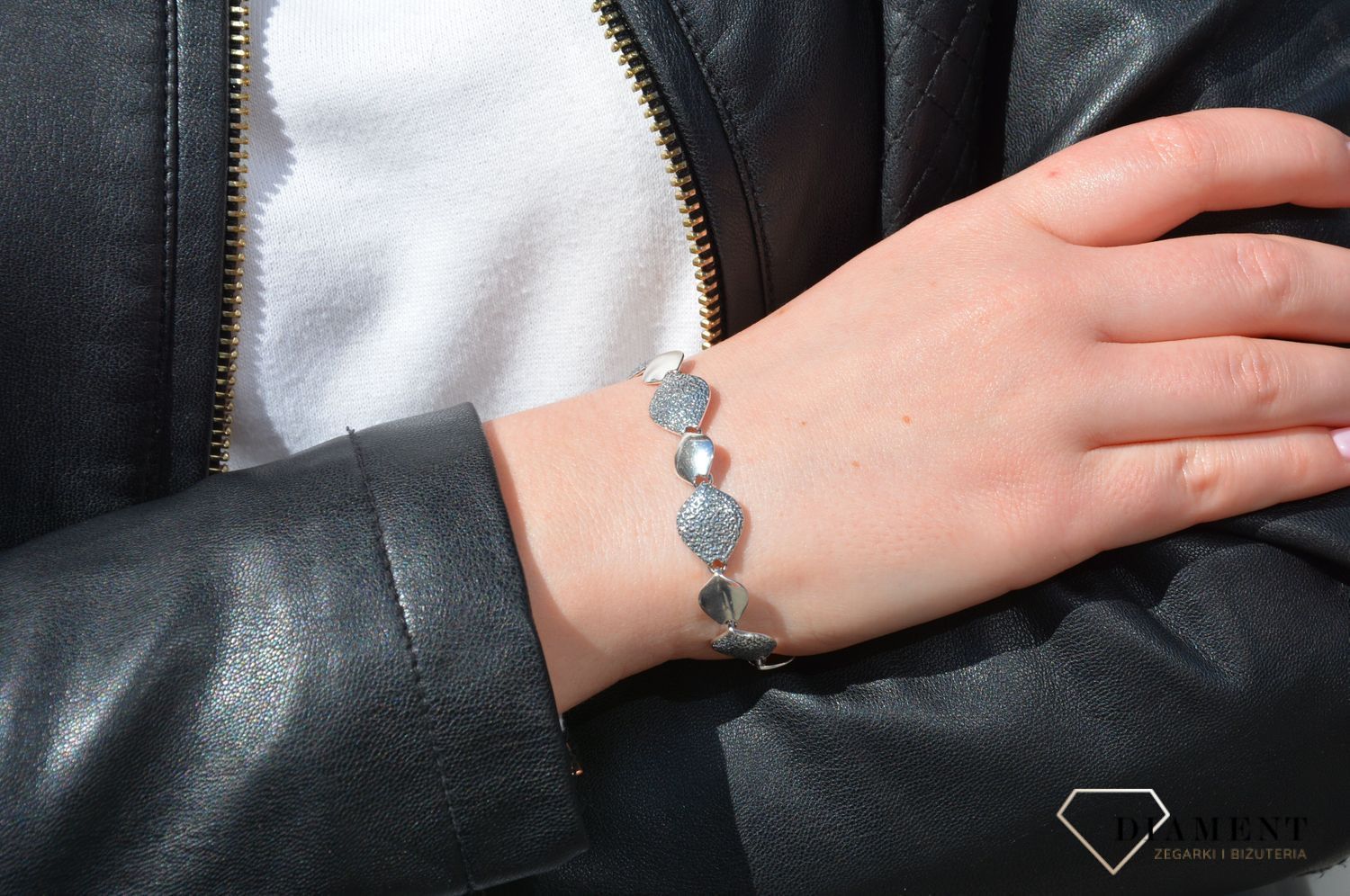 Bransoletka srebrna końiczynka✓Srebrne Bransoletki Damskie w Sklepie z Biżuterią zegarki-diament.pl✓Piękne i Eleganckie Bransoletki dla Kobiet✓Prawdziwe Srebro✓Darmowa wysyłka✓.jpg