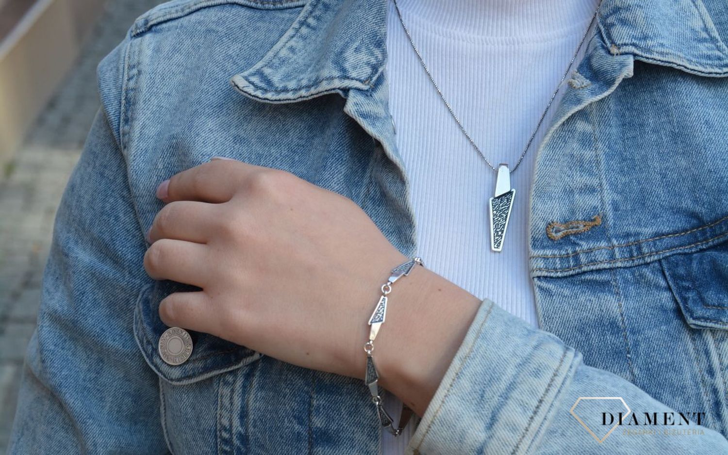 Bransoletka srebrna damska ✓ Biżuteria damska oksydowana✓ Bransoletki damskie ✓ Zapraszamy!.jpg