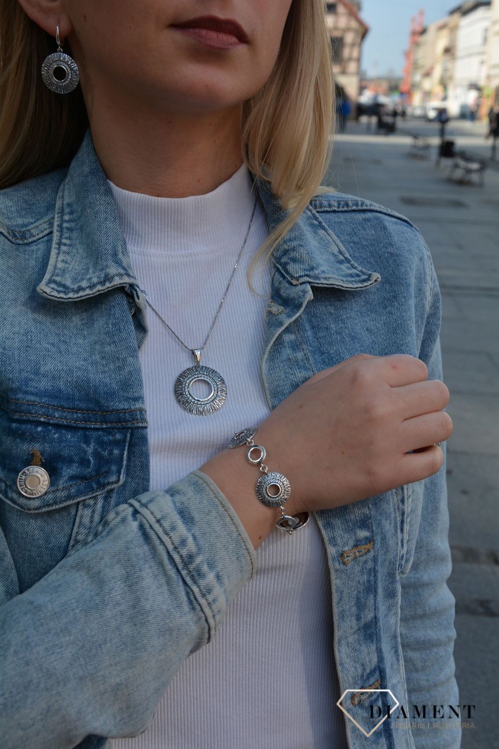 Bransoletka srebrna cechuje się wysoką jakością wykonania. Darmowa dostawa! Grawer za 0zł. Zapraszamy do sklepu www.zegarki-diament.pl.jpg