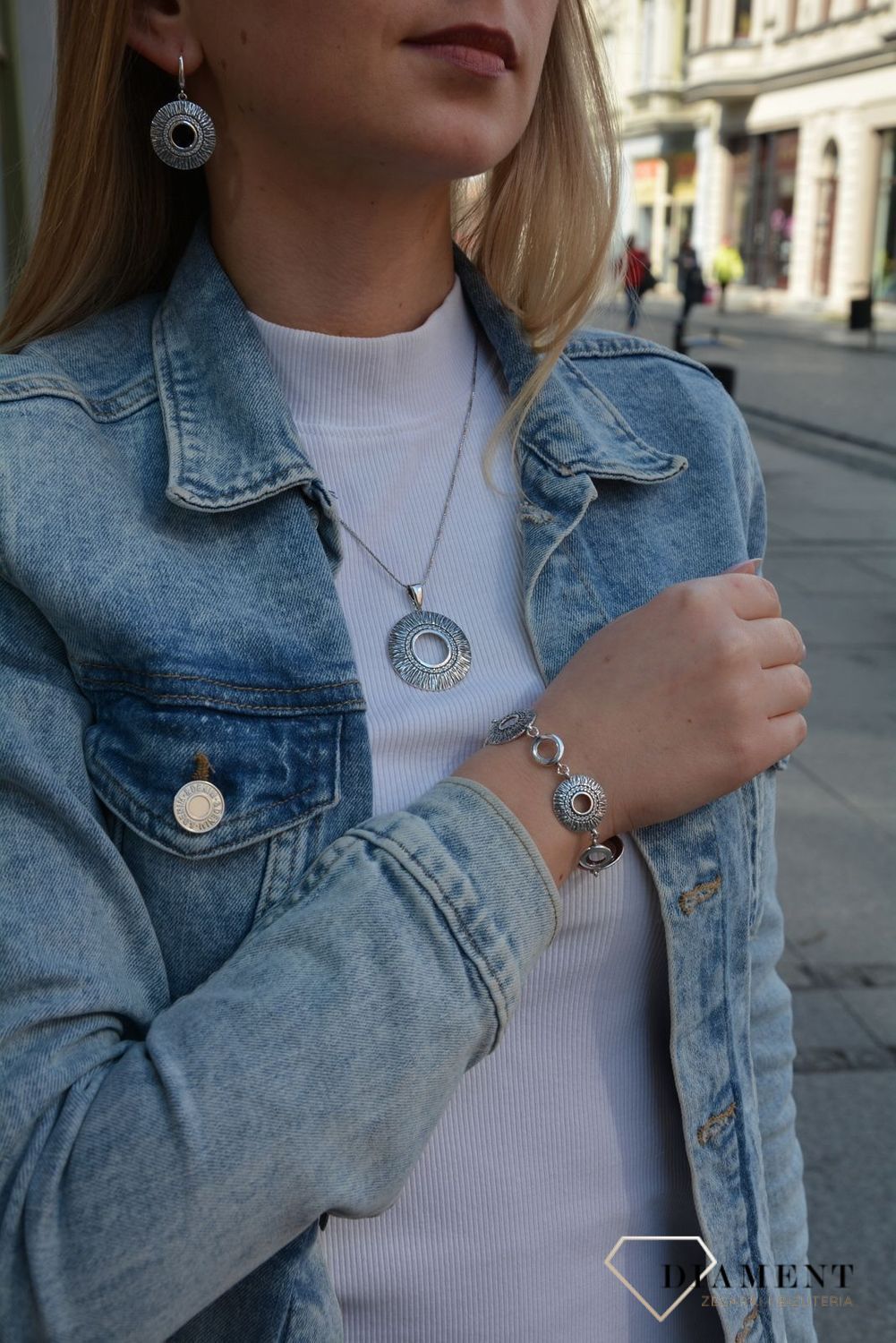 Bransoletka srebrna cechuje się wysoką jakością wykonania. Darmowa dostawa! Grawer za 0zł. Zapraszamy do sklepu www.zegarki-diament.pl.jpg