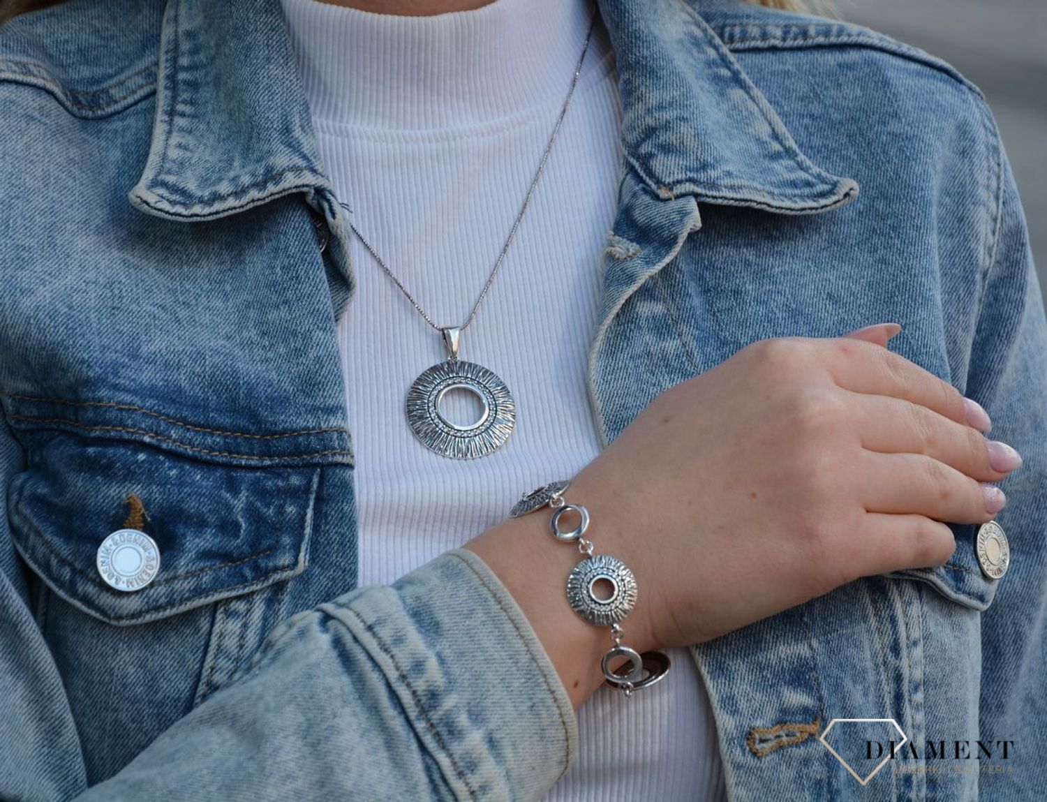 Bransoletka srebrna cechuje się wysoką jakością wykonania. Darmowa dostawa! Grawer za 0zł. Zapraszamy do sklepu www.zegarki-diament.pl.jpg