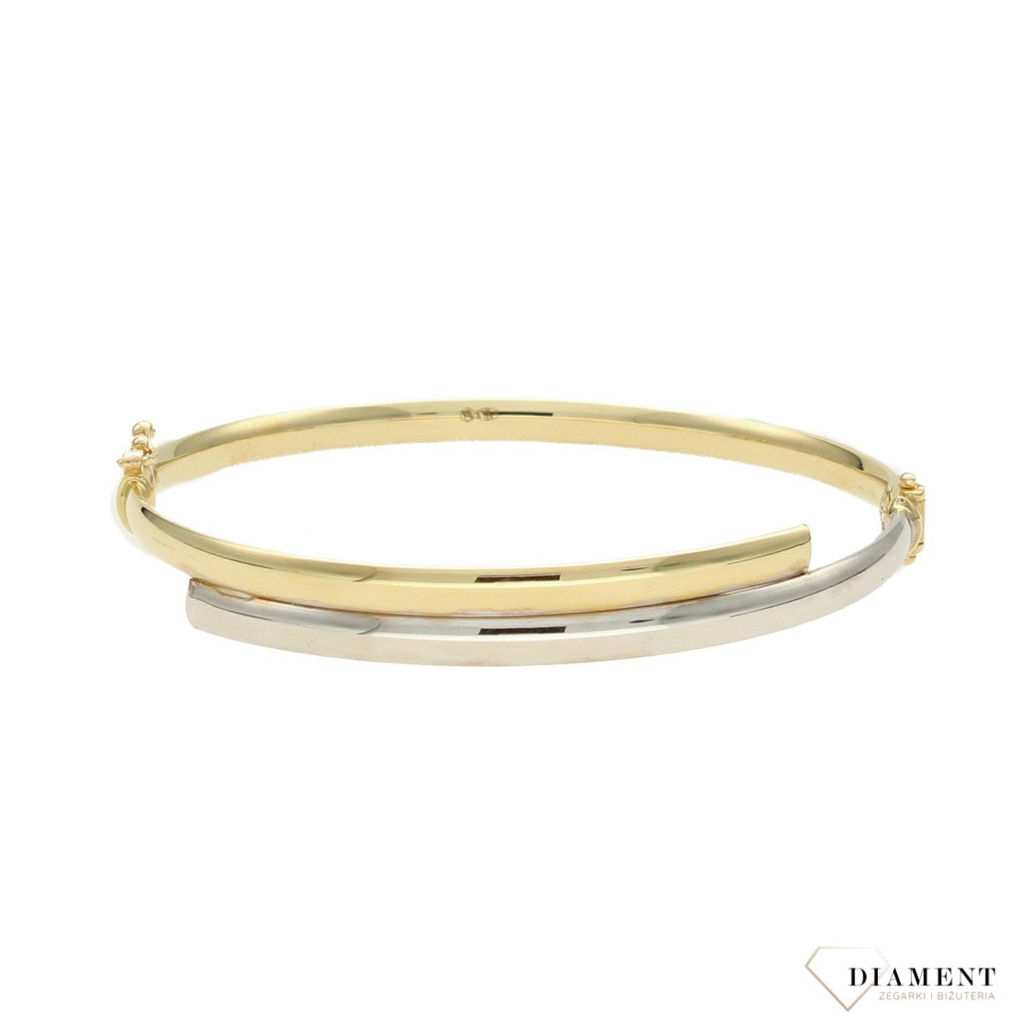 Bransoletka próby 585 z żółtego złota to świetny dodatek pasujący do wielu stylizacji. Piękna oraz efektowna bransoletka złota. Prezent dla mamy. Piękny prezent.  (1).jpg