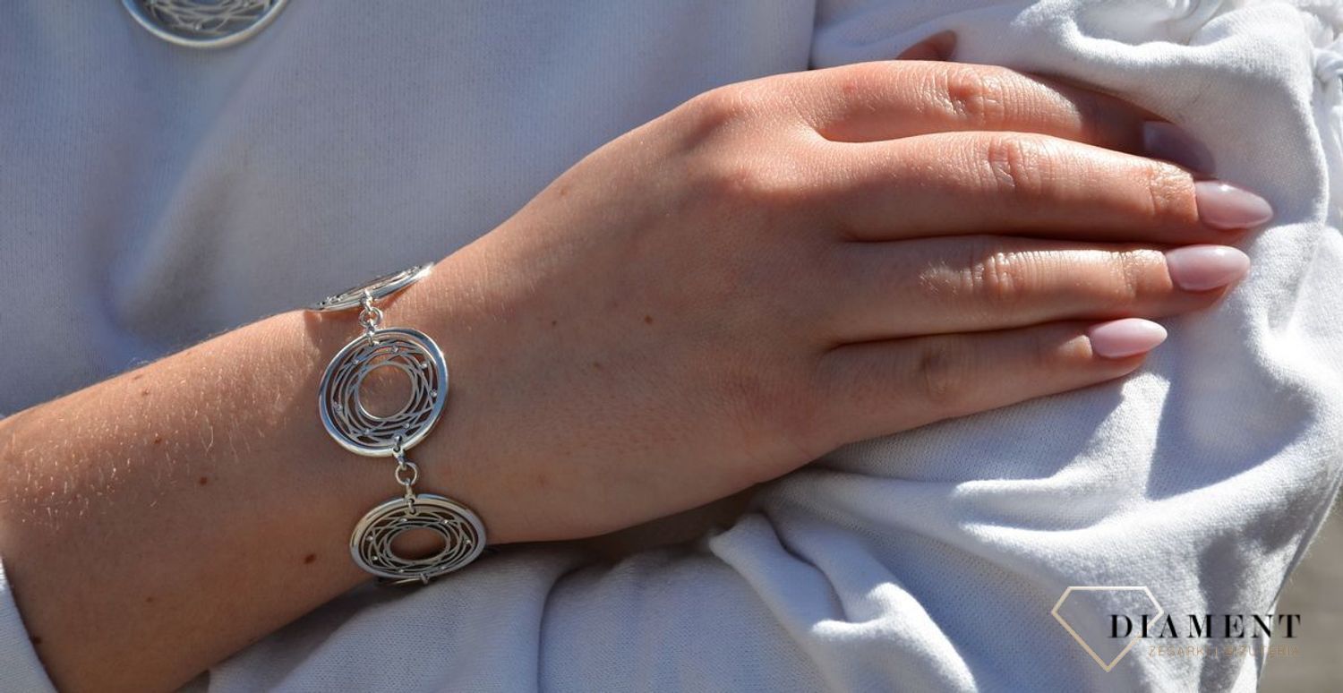 Bransoletka srebrna damska   ✓Okrągłe bransoletki ✓ Srebrne bransoletki w sklepie zegarki-diament.pl✓ Autoryzowany sklep✓ Kurier Gratis 24h✓ Gwarancja najniższej ceny.jpg