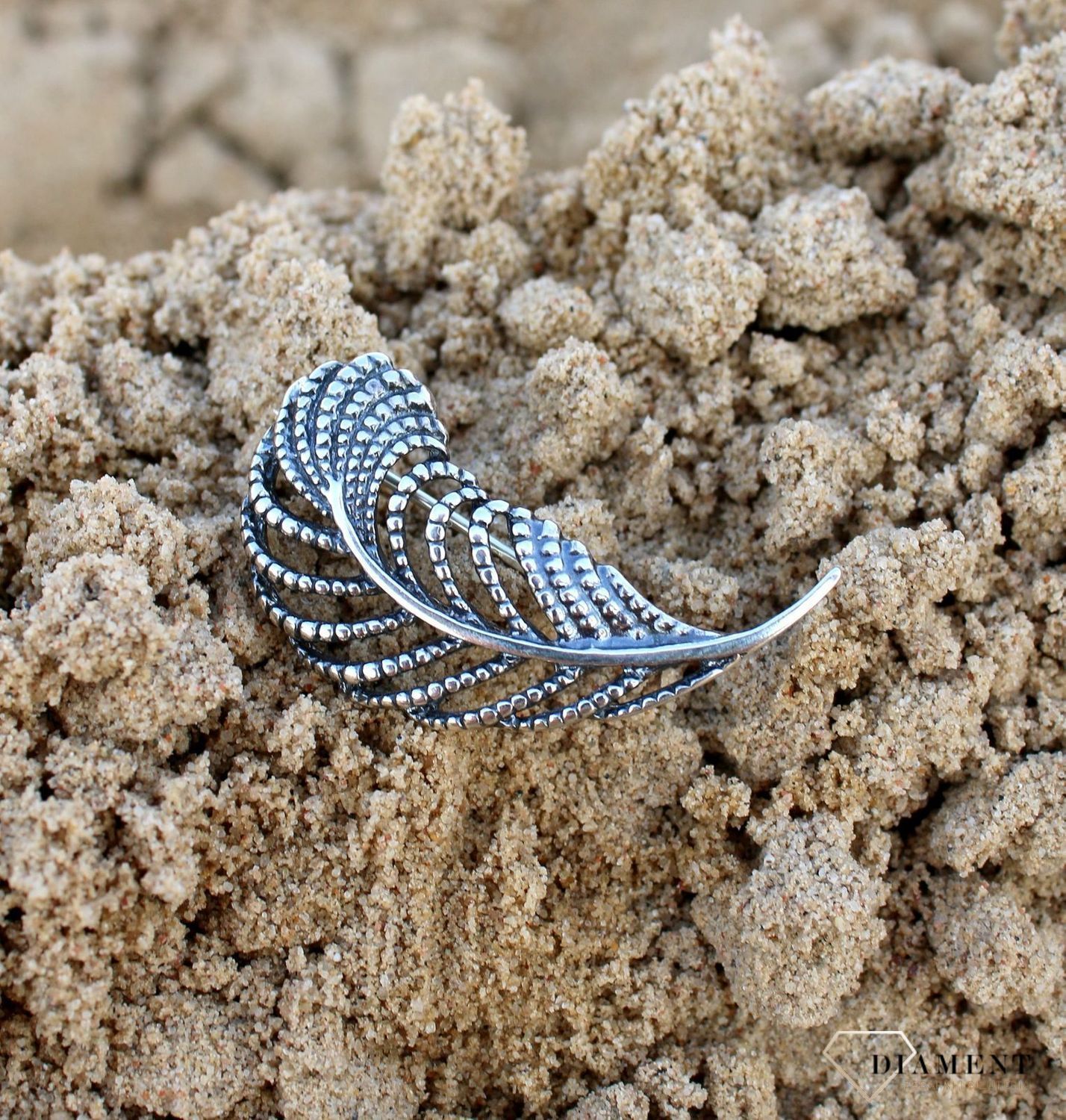 Srebrna broszka 'Piękne pióro'  S2BR000000-570.jpg