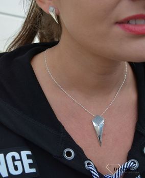 Kolczyki srebrne Diament 'Kolce niezależności' ✓Srebrne Kolczyki Damskie w Sklepie z Biżuterią zegarki-diament.pl ✓Piękne i Eleganckie Kolczyki dla Kobiet v (2).JPG