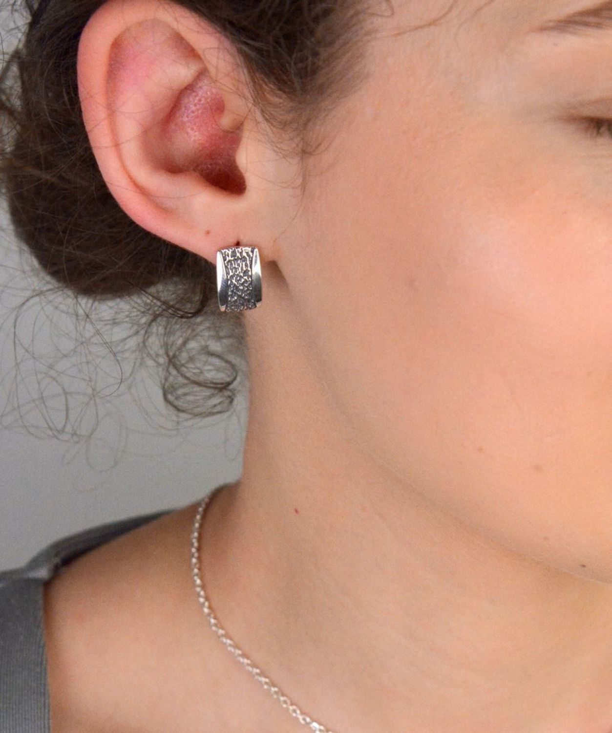 Srebrne kolczyki grawerowane Diament 'Blaszki dla wytrwałych' S2K000000-122 ✓Srebrne Kolczyki Damskie w Sklepie z Biżuterią zegarki-diament.pl ✓1.jpg