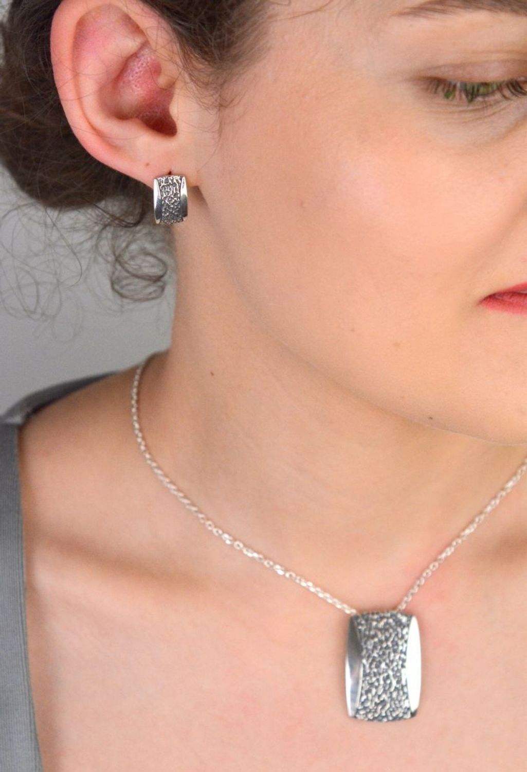 Srebrne kolczyki grawerowane Diament 'Blaszki dla wytrwałych' S2K000000-122 ✓Srebrne Kolczyki Damskie w Sklepie z Biżuterią zegarki-diament.pl ✓1.jpg