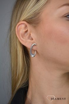 Kolczyki srebrne Diament 'Skręcone' ✓Srebrne Kolczyki Damskie w Sklepie z Biżuterią zegarki-diament.pl ✓Piękne i Eleganckie Kolczyki dla Kobiet ✓ (4).JPG