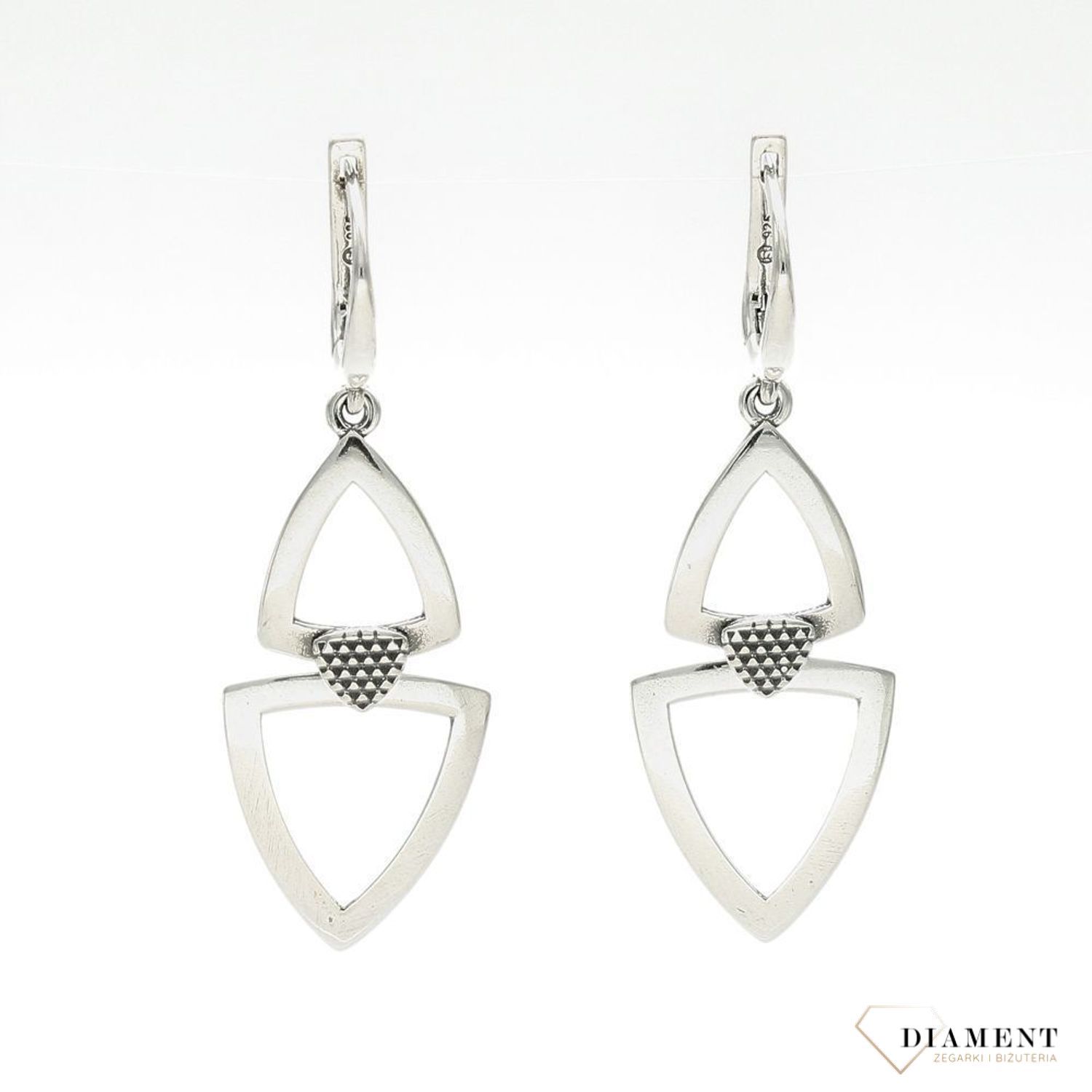 Kolczyki srebrne damska   ✓Kolczyki kamień ✓ Srebrne zawieszki w sklepie zegarki-diament.pl✓ Autoryzowany sklep✓ Gwarancja najniższej ceny.jpg