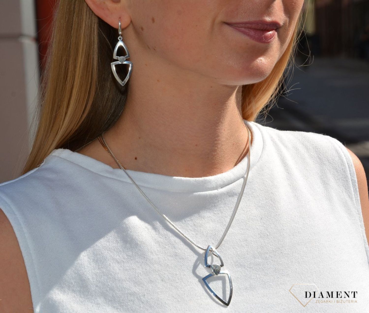 Kolczyki srebrne damska   ✓Kolczyki kamień ✓ Srebrne zawieszki w sklepie zegarki-diament.pl✓ Autoryzowany sklep✓ Gwarancja najniższej ceny.jpg