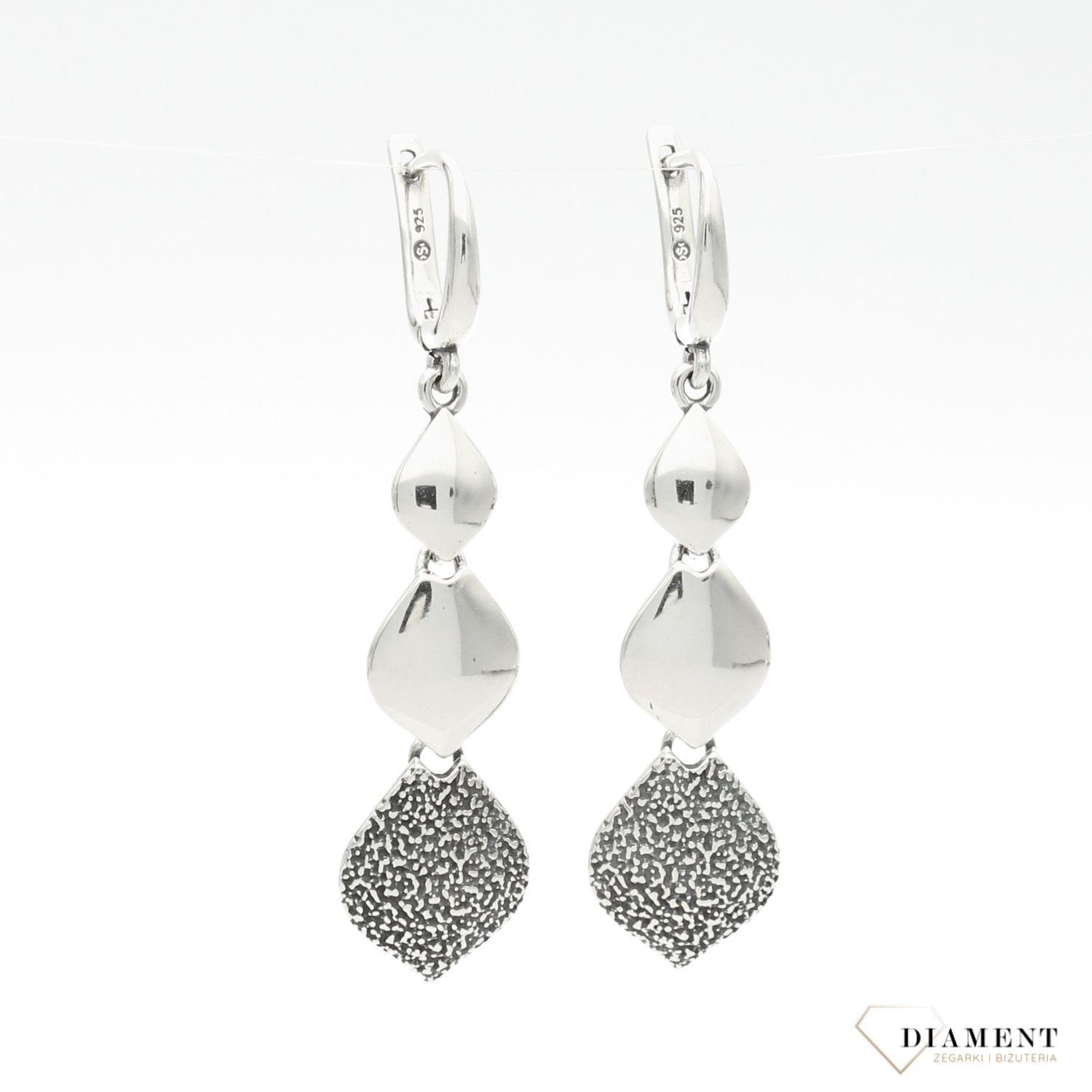 Kolczyki srebrne ✓ Biżuteria srebrna✓ Kolczyki srebrne  Damskie w Sklepie z Biżuterią zegarki-diament.pl✓Piękne i Eleganckie Kolczyki dla Kobiet.jpg