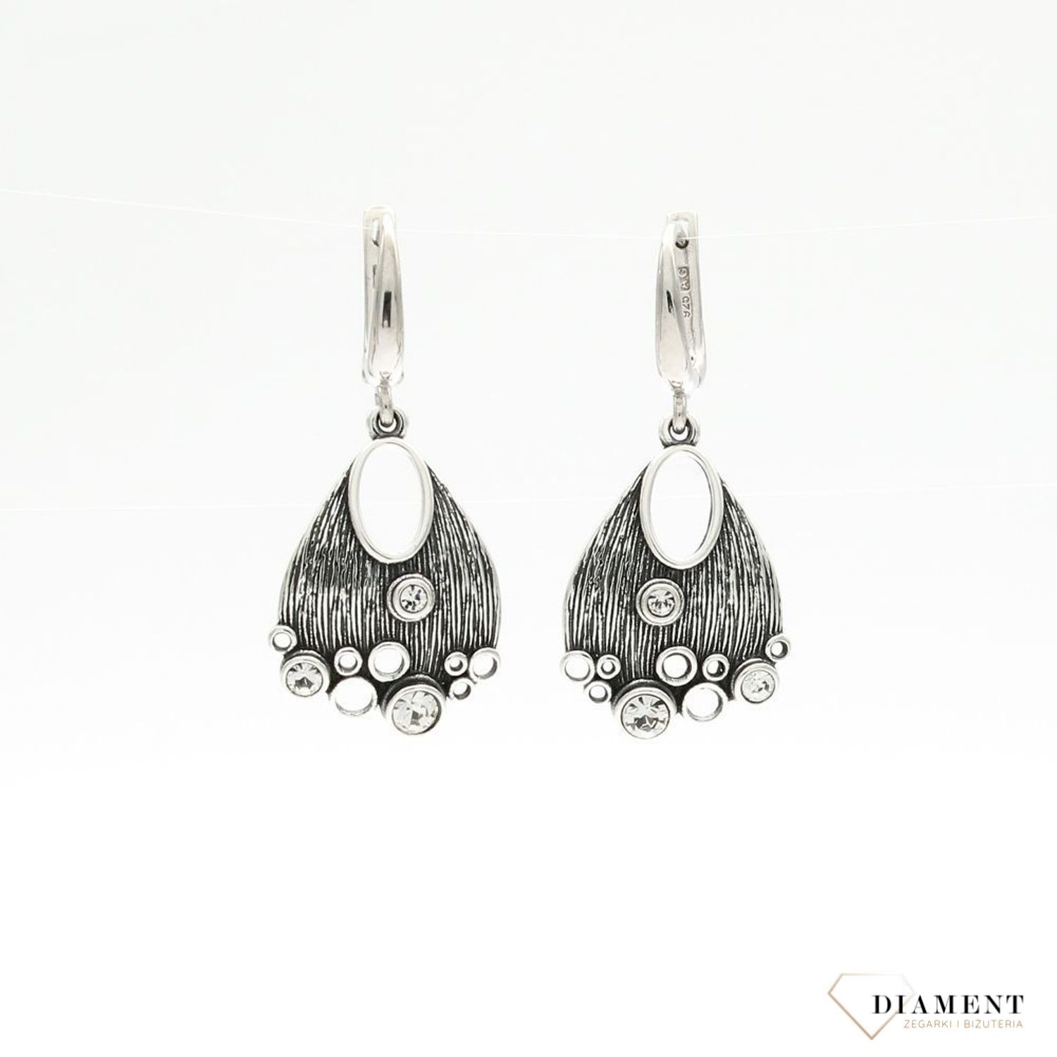 Kolczyki srebrne damskie   ✓Kolczyki długie  ✓ Srebrne kolczyki w sklepie zegarki-diament.pl✓ Autoryzowany sklep✓ Gwarancja najniższej ceny.jpg