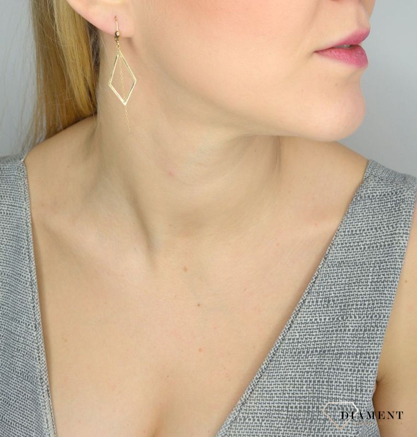 Kolczyki złote romby wiszące S2K000000-445.jpg