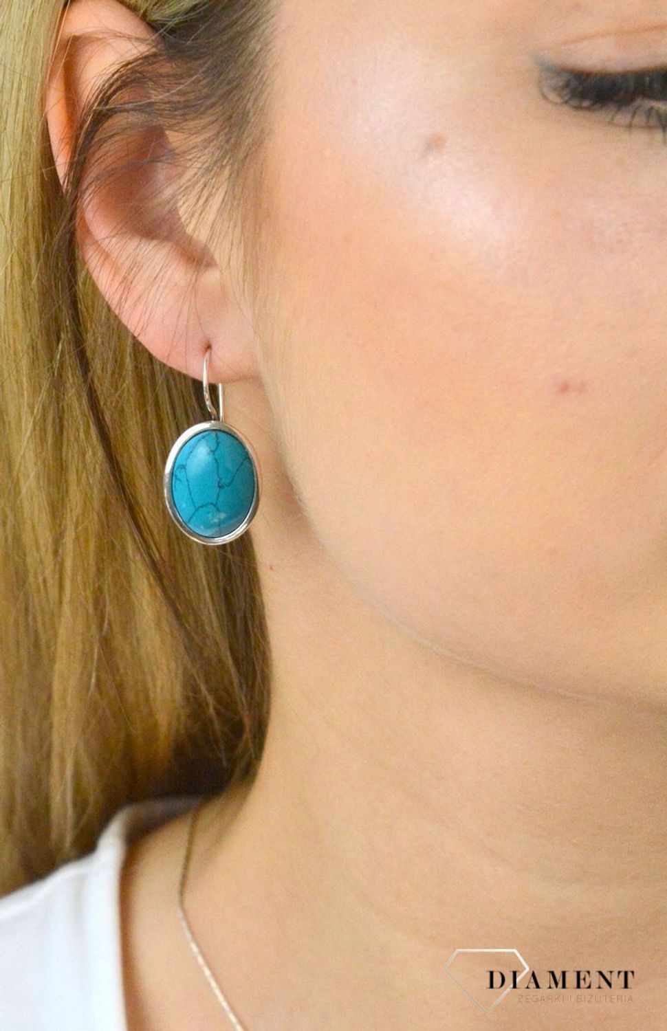 Kolczyki srebrne damskie  ✓kolczyki kamień kolor ✓ Srebrne kolczyki w sklepie zegarki-diament.pl✓ Autoryzowany sklep✓ Kurier Gratis 24h✓ Gwarancja najniższej ceny.jpg