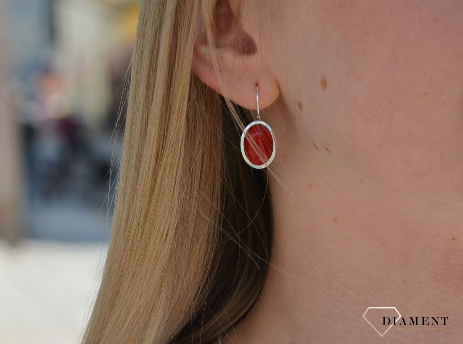 Kolczyki srebrne damskie   ✓kolczyki kamień ✓ Srebrne kolczyki w sklepie zegarki-diament.pl.jpg