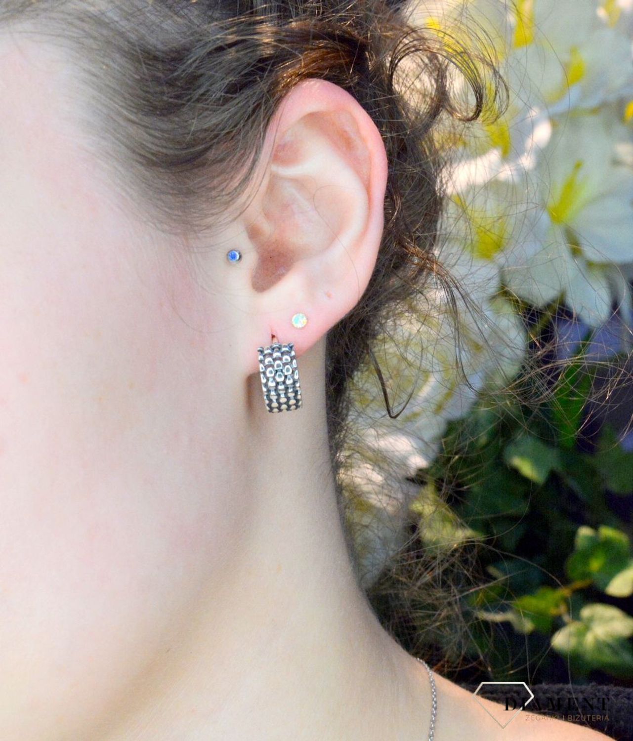 Kolczyki koła wytłaczany wzór 925 S2K000000-794.jpg