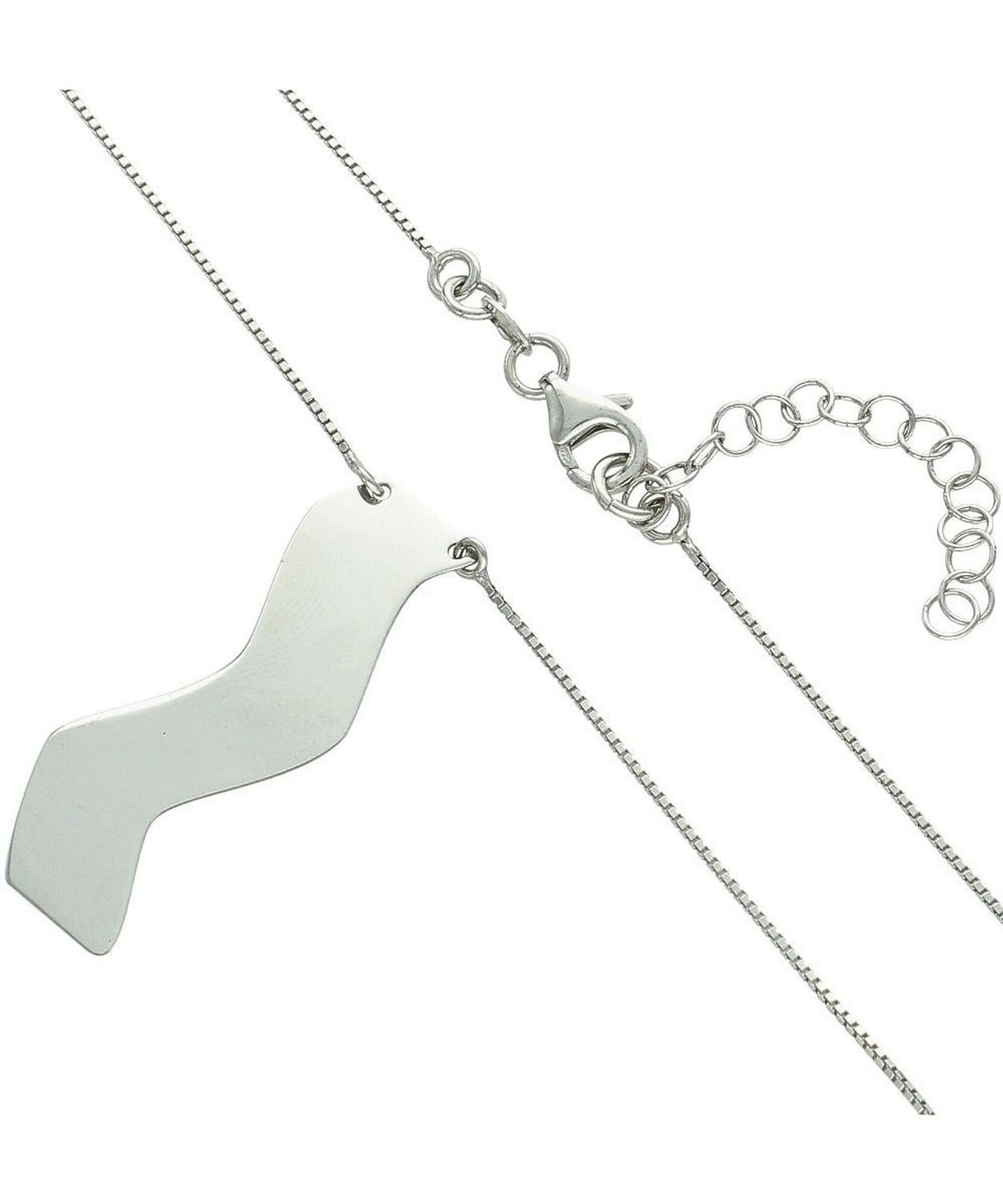 Srebrny naszyjnik damski o falistym kształcie – srebro 925 Ag.jpg