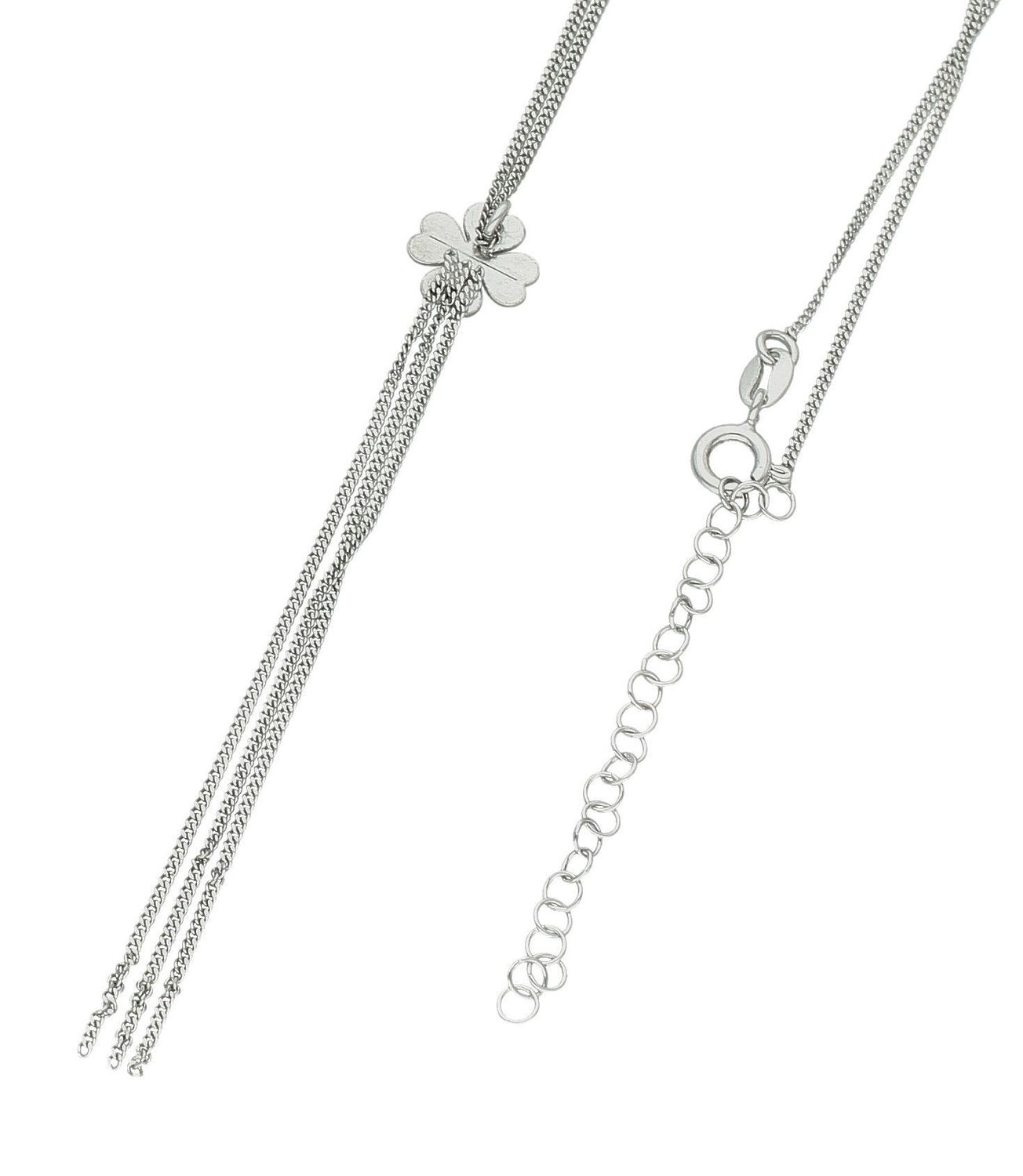 Srebrny naszyjnik celebrytka damskie 925 koniczynka S2N000000-294. Srebrny naszyjnik damski. Naszyjnik srebrny celebrytka. Srebrna celebrytka damska z zawieszkami. Srebrny naszyjnik celebrytka damska na prezent (2).jpg