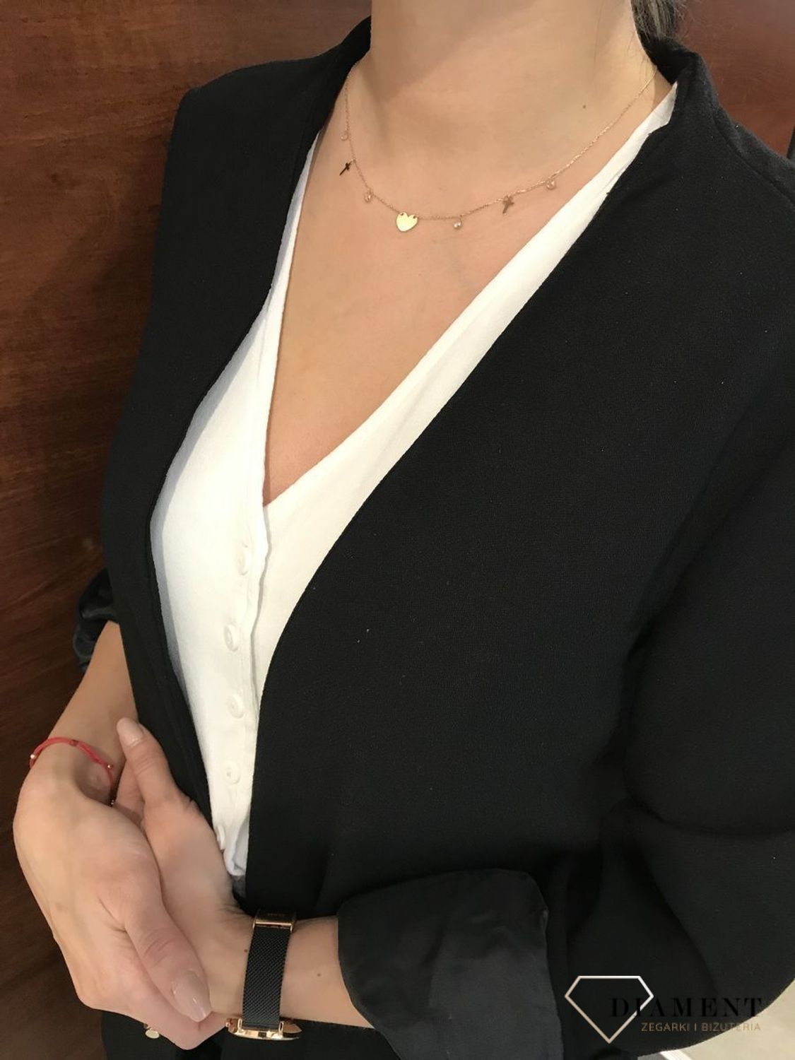 Naszyjnik celebrytka złoto z cyrkoniami i sercem S2N-461.jpg