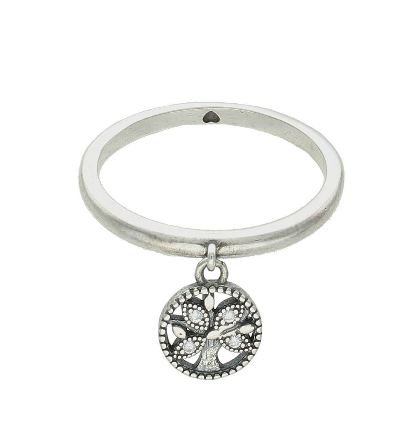 Srebrny pierścionek damski 925 z wiszącą zawieszką rozmiar 18 S2P000000-599. Srebrny pierścionek damski. Pierścionek srebrny na prezent. Pierścionek ze srebra z zawieszką.1.jpg