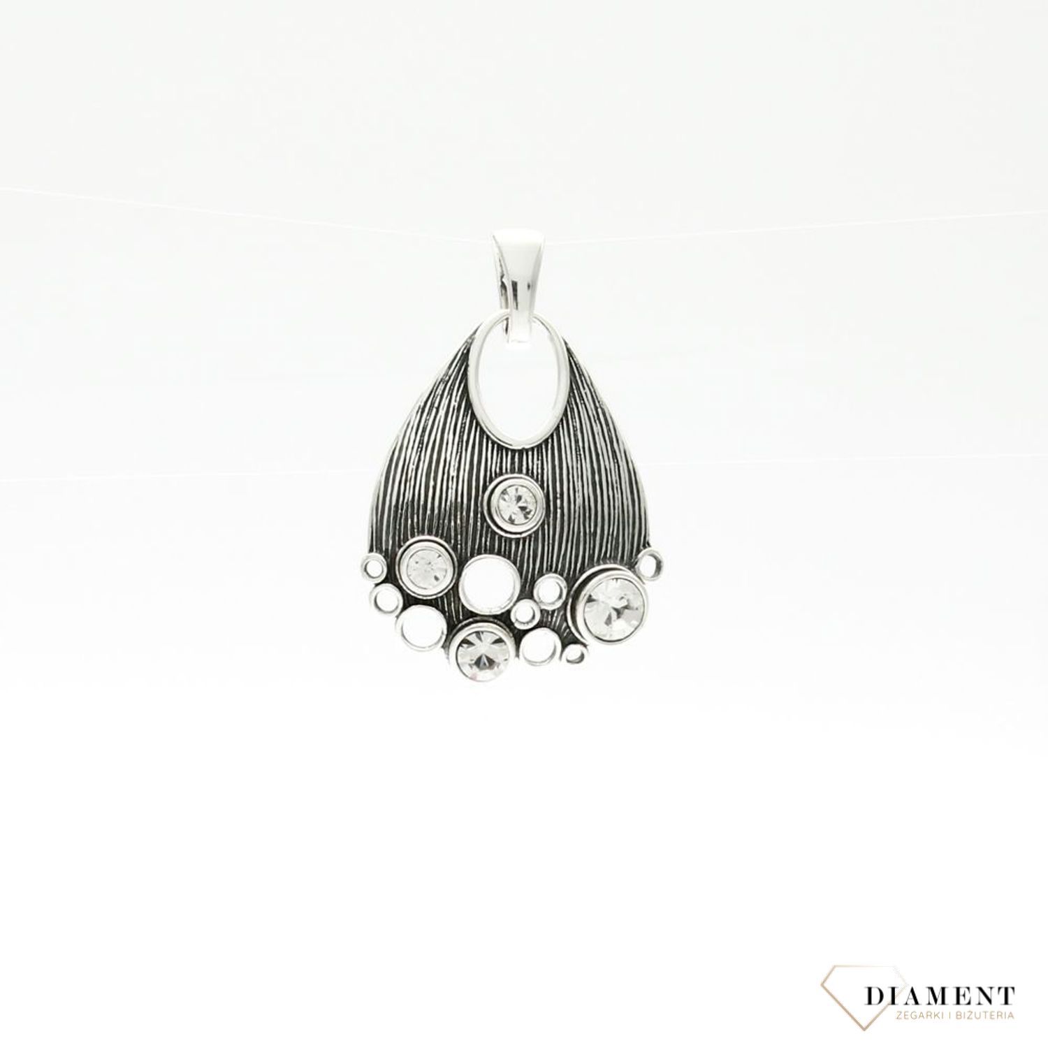 Zawieszki srebrne damskie   ✓Zawieszki z cyrkonią  ✓ Srebrne zawieszki w sklepie zegarki-diament.pl✓ Autoryzowany sklep✓ Gwarancja najniższej ceny.jpg
