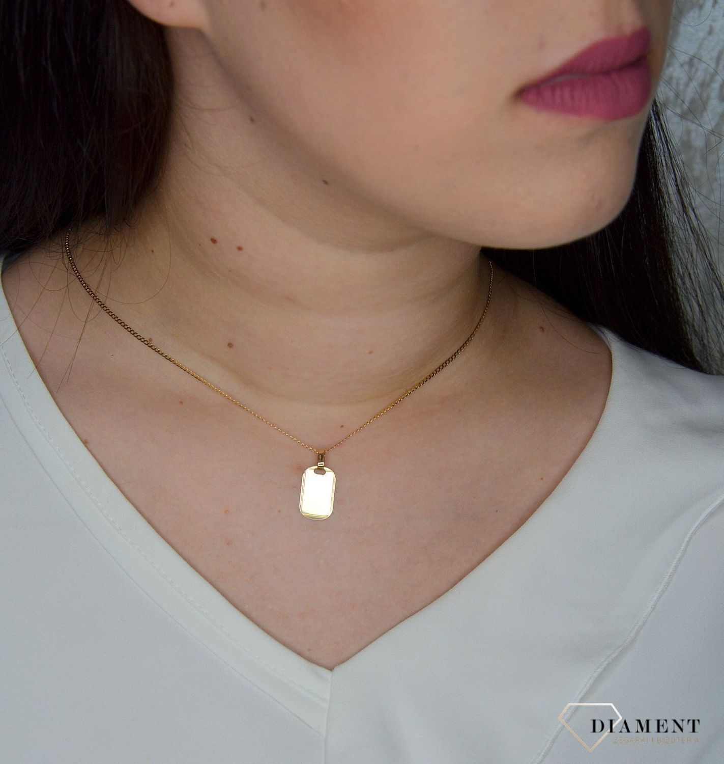 Złota zawieszka 585 blaszka do graweru S2Z000000-364.jpg