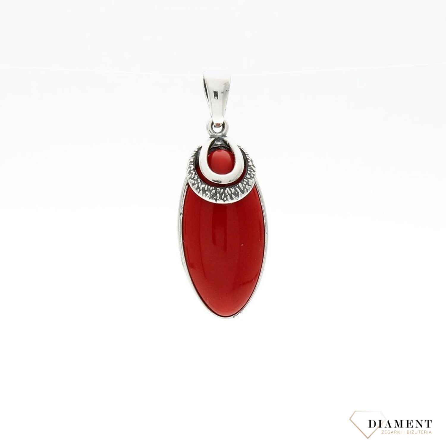 Zawieszka srebrna damska   ✓Zawieszki kamień ✓ Srebrne zawieszki w sklepie zegarki-diament.pl✓ Autoryzowany sklep✓ Gwarancja najniższej ceny..jpg