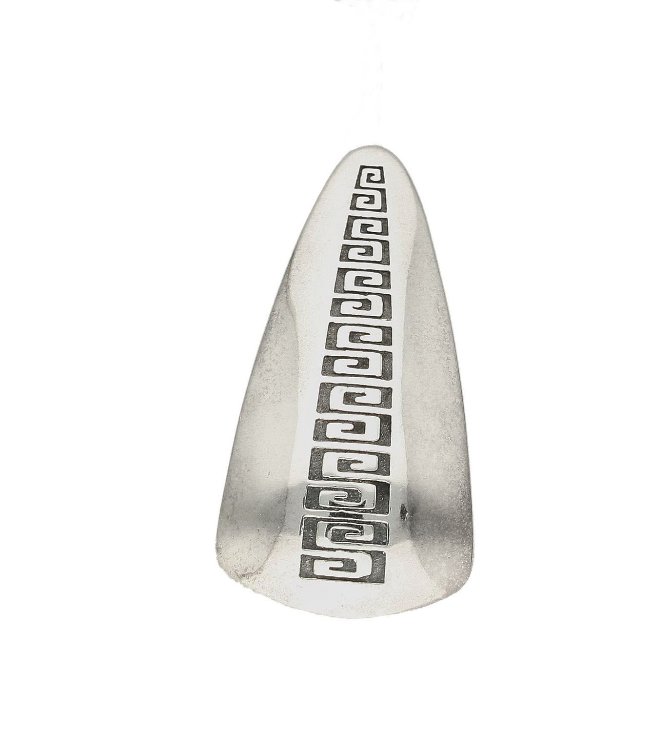 Srebrna zawieszka o podłużnym kształcie Droga Grecka S2Z000000-596. Zawieszka jest więc idealna dla kobiet świadomych własnej atrakcyjności i pewnych siebie, których styl jest nowoczesny i elegancki. Zawieszka została wykonana.jpg