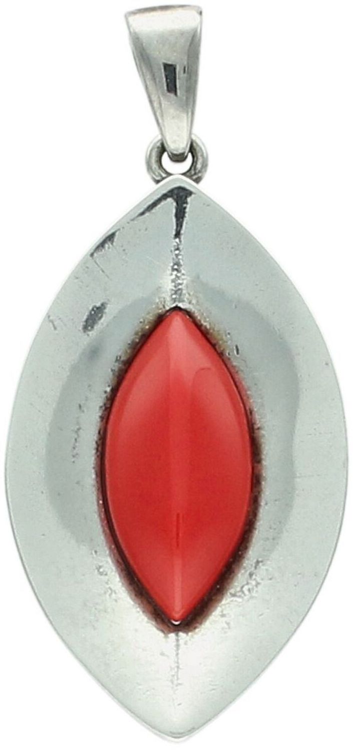 Zawieszka damska srebrna Ag 925 z syntetycznym koralem S2Z000000-718.jpg