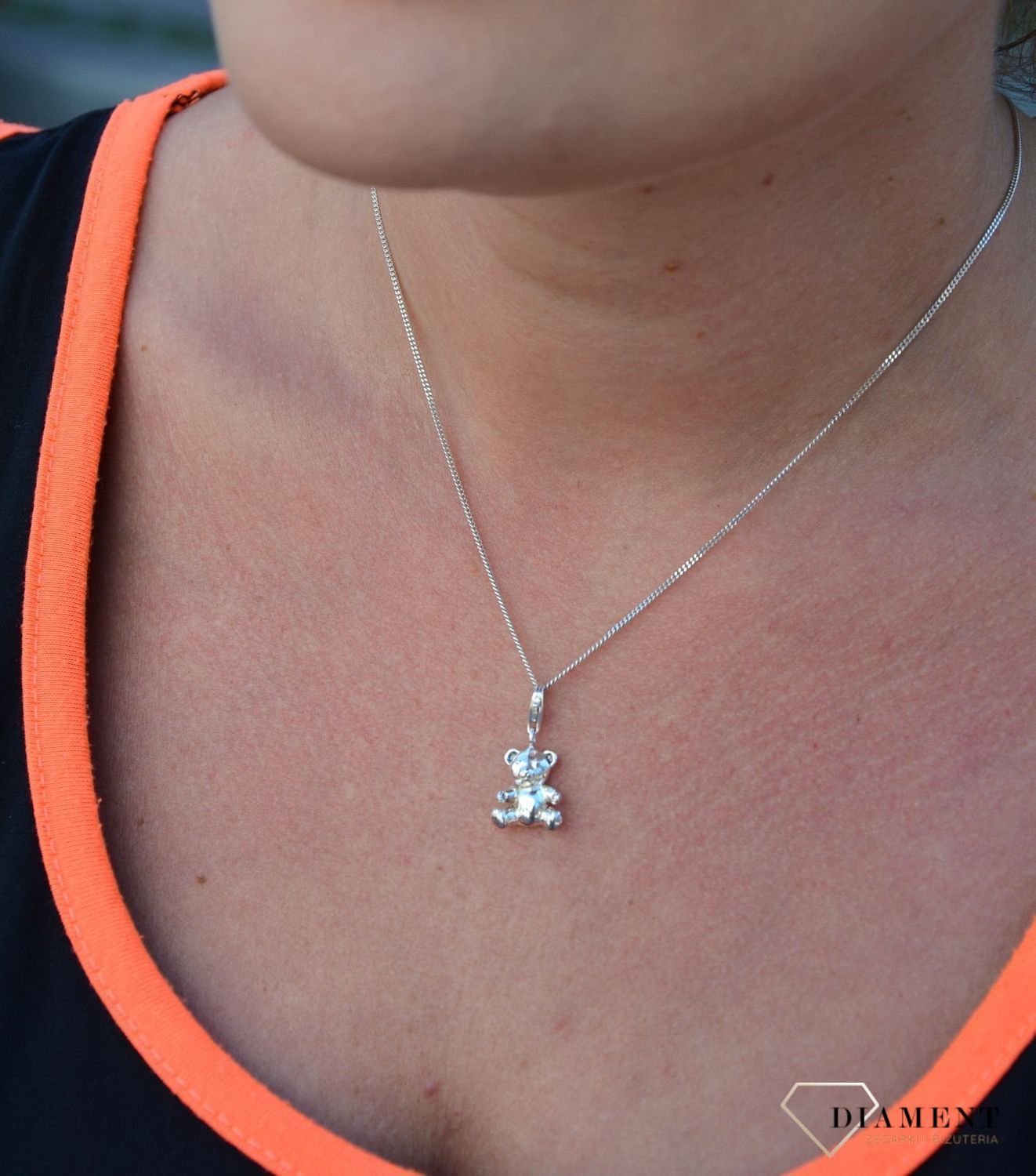 Srebrny charms z misiem na karabińczyk S2Z000000-767.jpg