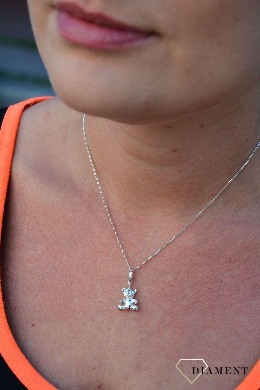 Srebrny charms z misiem na karabińczyk S2Z000000-767.jpg