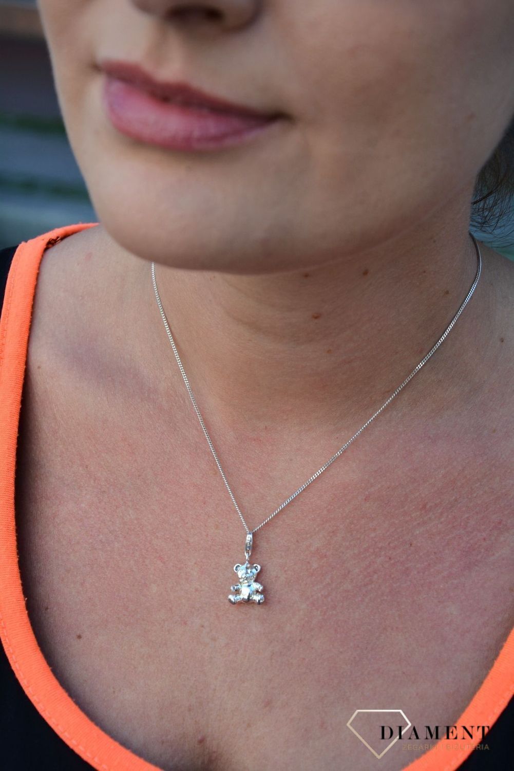 Srebrny charms z misiem na karabińczyk S2Z000000-767.jpg