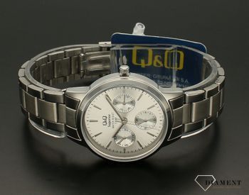 Zegarek damski na bransolecie stalowej QQ S303-201 idealny dla alergików (4).jpg