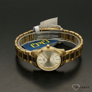 Zegarek damski na złotej bransolecie QQ Superior S393-010 (3).jpg