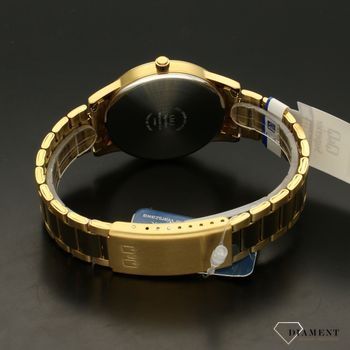 Zegarek męski na złotej bransolecie QQ Superior S398-001ze stali 316L (4).jpg