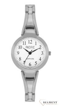 Damski zegarek Pacific Sapphire S6007-01 biżuteryjna bransoleta. Kup Damski Zegarek Kwarcowy w Zegarki-diament.pl Pacific wodoszczelność 30m = WR30 ☝ taniej - Najwięcej ofert w jednym miejscu. Grawer gratis. Szkło szafirowe4.jpg