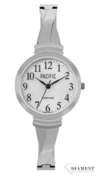 Damski zegarek Pacific Sapphire S6007-02 biżuteryjna bransoleta. Zegarek cały stalowy. Kup Damski Zegarek Kwarcowy w Zegarki-diament.pl Pacific wodoszczelność 50m = WR50 ☝ taniej - Najwięcej ofert w jednym miejscu. Grawer gratis.2.jpg